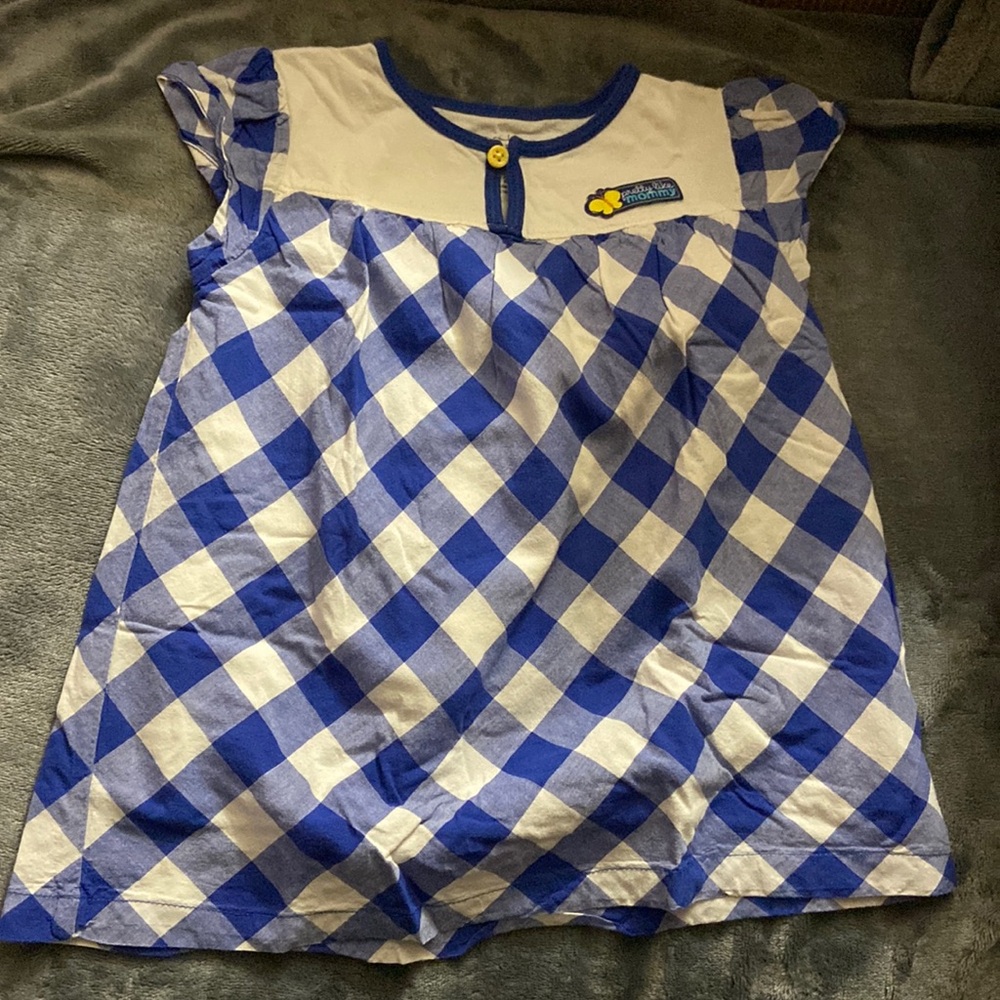 Cute blue and white dress